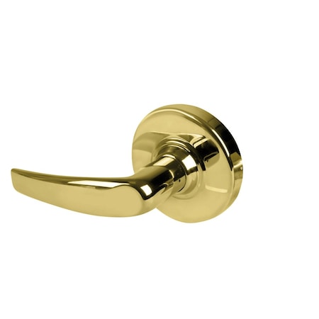 Schlage Grade 1 Single Dummy Trim, Athens Lever, Non-Keyed, Bright Brass Finish, Non-Handed ND170 ATH 605
